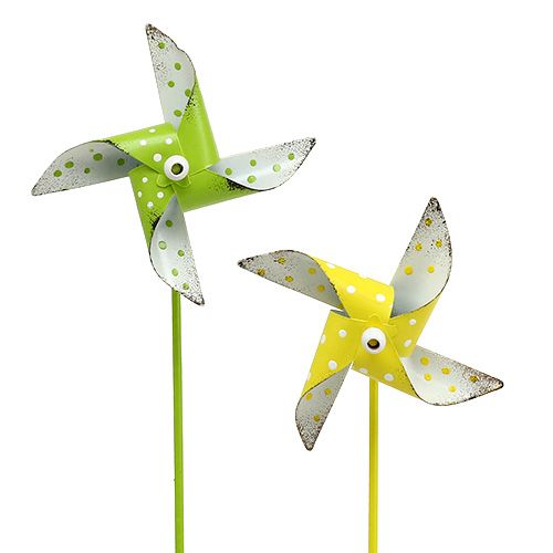 Floristik24 Plug windmill Ø9.5cm 6pcs