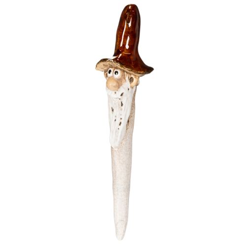 Decorative garden gnome figure for plant pots, 16cm, 2 pieces | Floristik24.ie