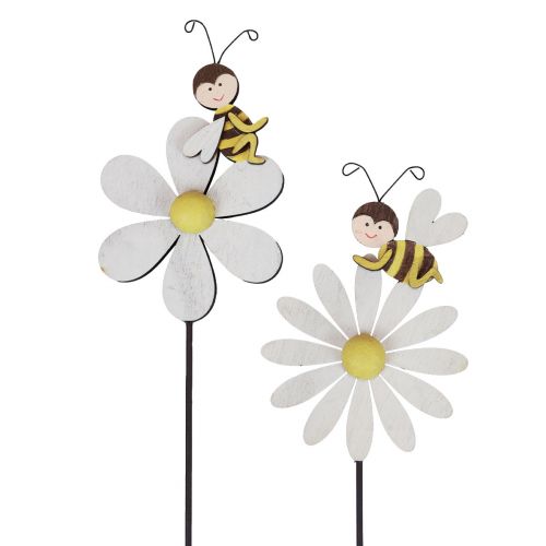 Product Spring decoration flower plug bee decoration 11×7.5cm 6pcs