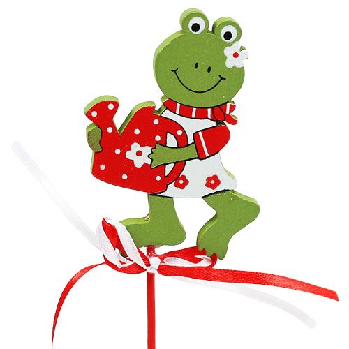 Floristik24 Plug frog 7cm assorted 12pcs