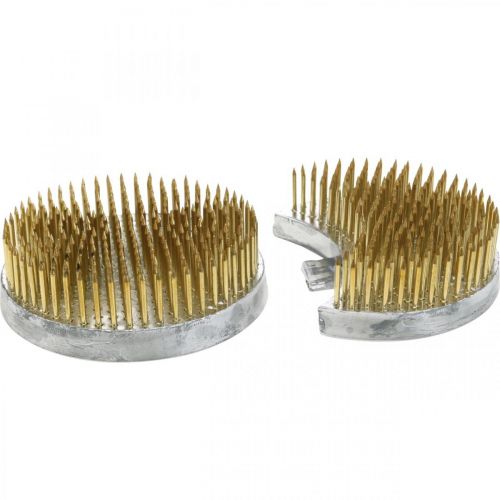 Product Hedgehog Kenzan Sun Moon Ikebana 110×65mm