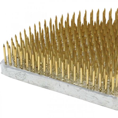 Product Kenzan Quarter Insertion Aid Silver Brass 80×80mm