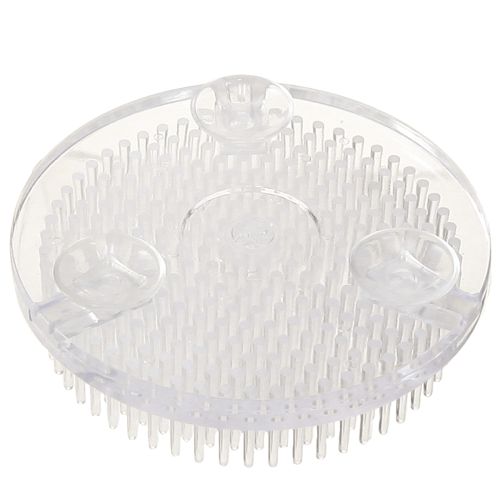 Product Round Kenzan flower frog with suction cups for flower decoration and DIY projects