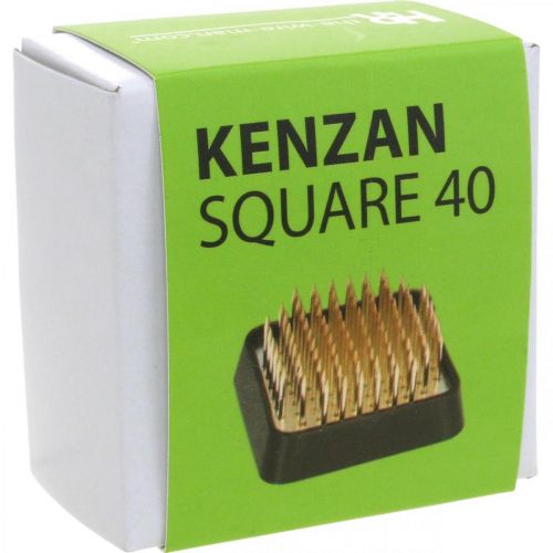 Product Kenzan Square Flower Hedgehog Brass 40×40mm
