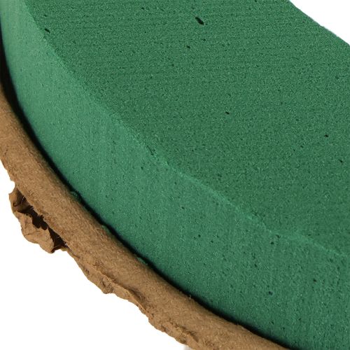 Product Floral foam wreath wet floral foam on cardboard Ø30cm 2 pcs