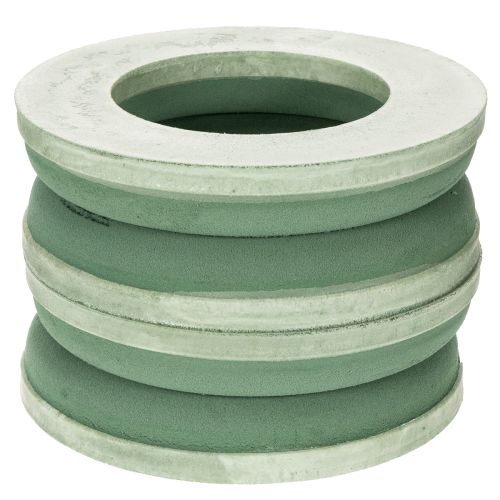 Product Floral foam ring green Ø25cm 4 pcs wreath arrangement
