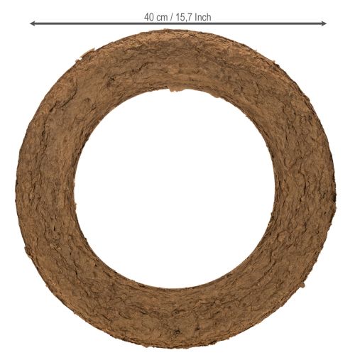 Floral foam ring OASIS® Renewal® Floral Foam Biolit® 40cm 2pcs | Floristik24.ie