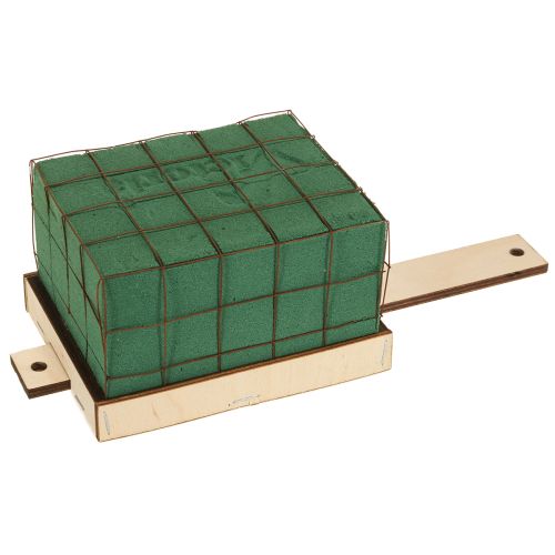 Floristik24 Floral foam brick base wood Florette Eco 12×10cm