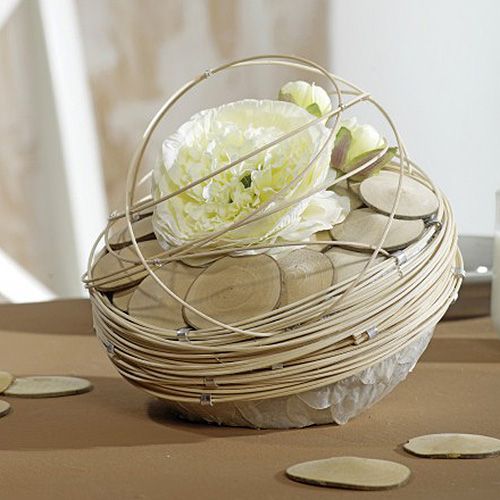 Product Floral Foam Ball Floral Clay Ball Grey Ø12cm 6 Pcs