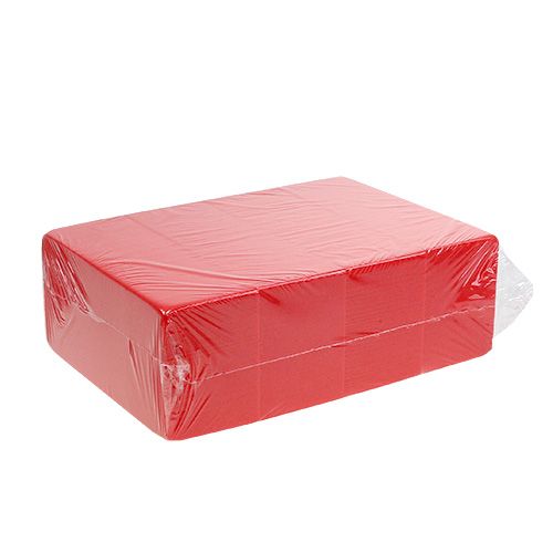 Floristik24 Floral foam bricks Rainbow Red 4pcs