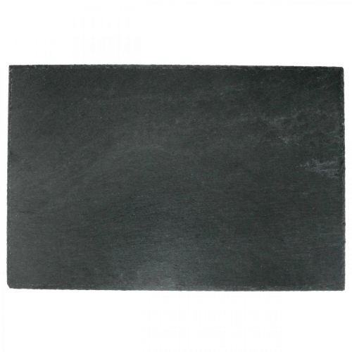 Floristik24 Natural slate, stone tray, slate anthracite 45×30cm