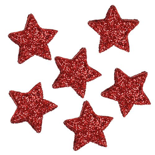 Star Glitter 1.5cm for sprinkling red 144pcs