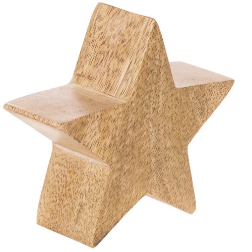 Decorative Star Figurine, Tabletop Decoration, 10cm, 3 Pieces | Floristik24.ie