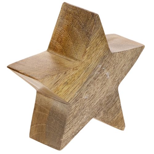Decorative Christmas star stand for table or shelf, 10cm, 3 pieces | Floristik24.ie