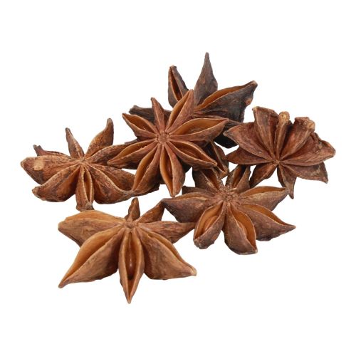 Floristik24 Star anise decorative craft item natural decoration dried anise 500g