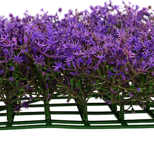 Floristik24 Star Flower Mat 25cm x 25cm Purple