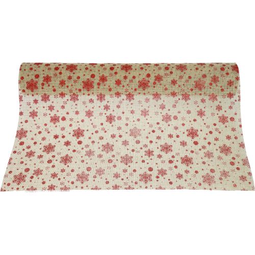 Product Table runner Christmas table runner snowflakes 48×450cm