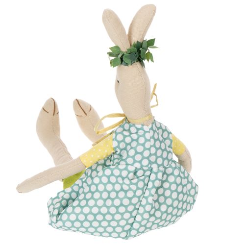 Product Stuffed Easter bunny, Easter bunny with clothes, bunny girl H43cm