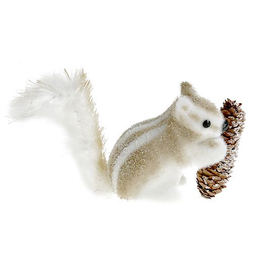 Floristik24 Chipmunk brown with cones 21x14cm