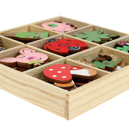 Floristik24 Giveaway New Year's Eve 3.5cm multicolored 54pcs