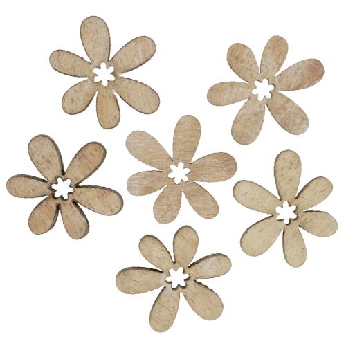 Floristik24 Scattered decoration flowers 2cm nature 144p