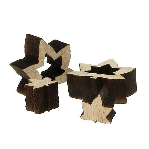 Floristik24 Scattered wood sheets 1cm - 2cm nature 192p