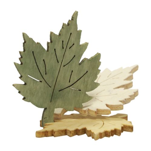 Floristik24 Scatter decoration autumn autumn leaves maple decoration colored 3x4cm 72 pcs