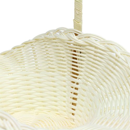 Product Spreading basket white Ø14cm H31cm
