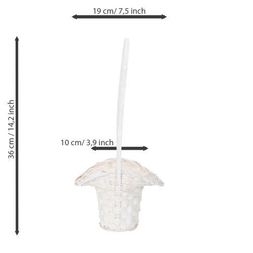 Product Flower and petal scattering basket, 36cm, 3 pieces