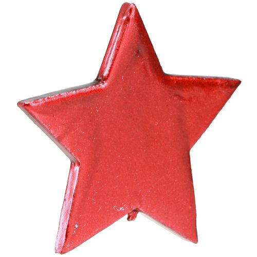 Floristik24 Red Stars Decoration for Scattering Ø3/5/7cm – 2nd Choice – 44 pcs