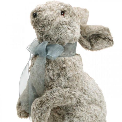 Floristik24 Easter bunny plush, shop window decoration, bunny to put, spring decoration H40cm