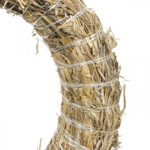 Product Straw wreath for decoration and floral craft ideas