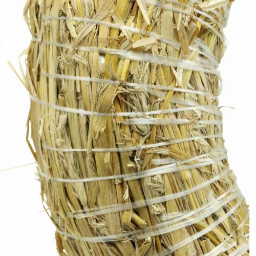 Product Straw wreath Ø35cm natural - decorative wreath for crafting &amp; Advent, set of 5
