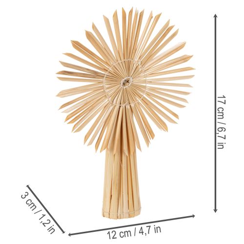 Straw Star Set Christmas Tree Ornaments Figures and Stars 35pcs | Floristik24.ie