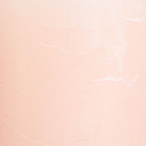 Product Pink pillar candles, light pink, solid color, 70x100mm, set of 4, Easter candle, wedding decoration
