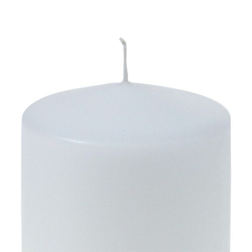 Product Pillar Candle 100/80 White 6 Pcs