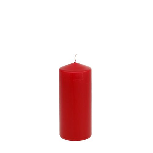 Candles Red Pillar Candles Red 120/50 Pack of 12