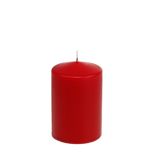 Product Pillar candle 120/80 red 6pcs