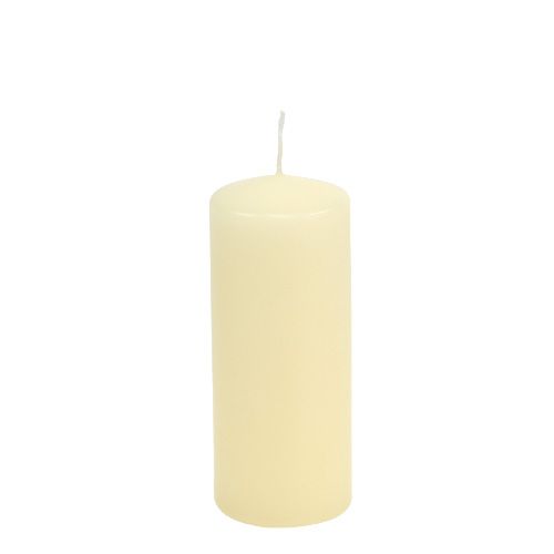 Pillar candle 150/60 cream 8pcs