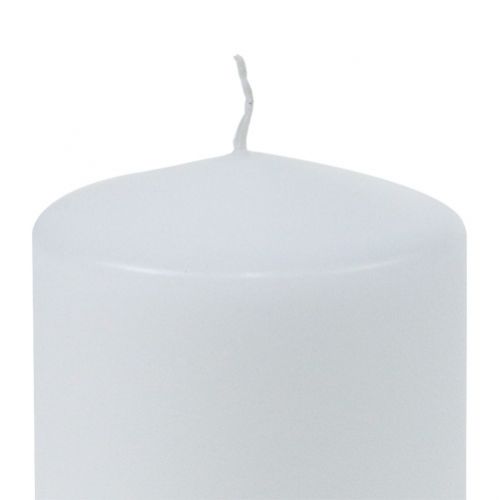 Product Pillar candle 150/80 white 6pcs