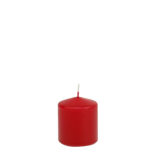 Pillar candle 70/60 red 16 pcs