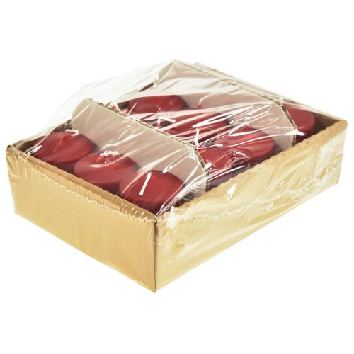 Product Pillar Candles Red Candles H70mm Ø50mm 12 pcs