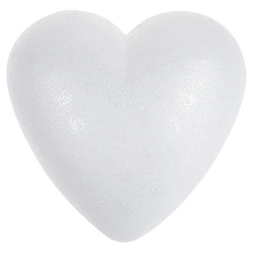 Styrofoam heart 5cm domed small 10pcs