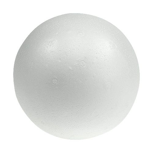 Floristik24 Polystyrene ball Ø30cm white