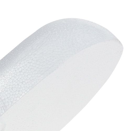 Product Styrofoam moon half L25cm B6cm 2pcs