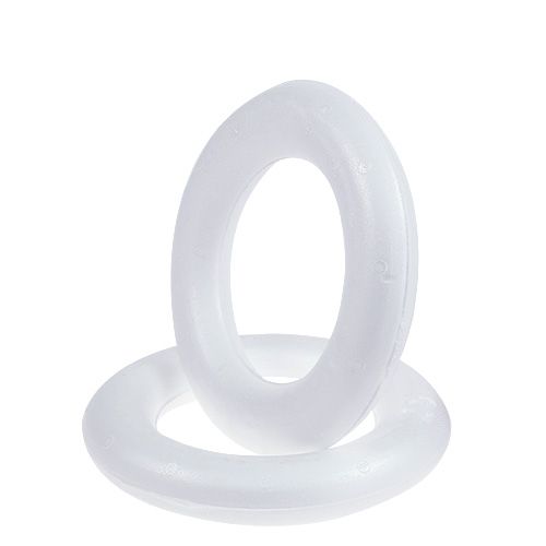 Floristik24 Styrofoam ring medium Ø20cm 2pcs