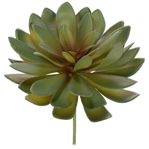 Artificial succulent as a decorative plant, green, 18cm, 3 pieces