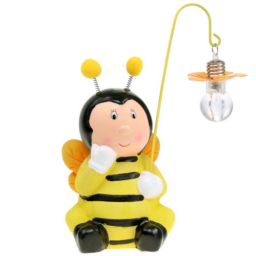 Floristik24 Decorative figure bee with light H21cm