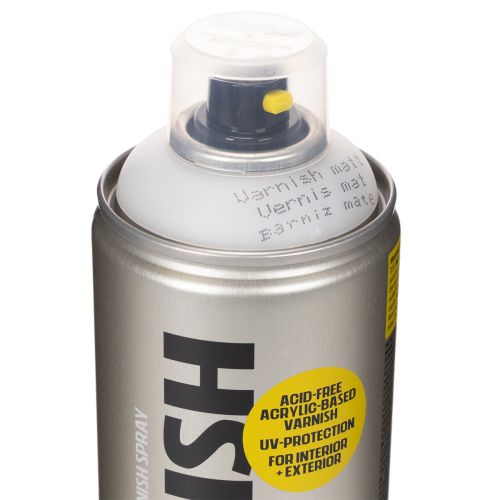Clear Matte Spray Lacquer, UV Resistant, Acid-Free, Montana Cans, 400ml | Floristik24.ie