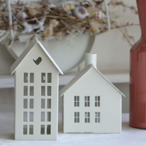 Product Stylish mini tea light house as table decoration 15cm